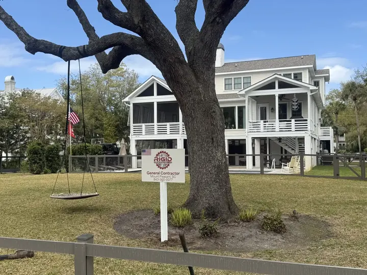The 1914 Sullivan's Island house, renovation and addition